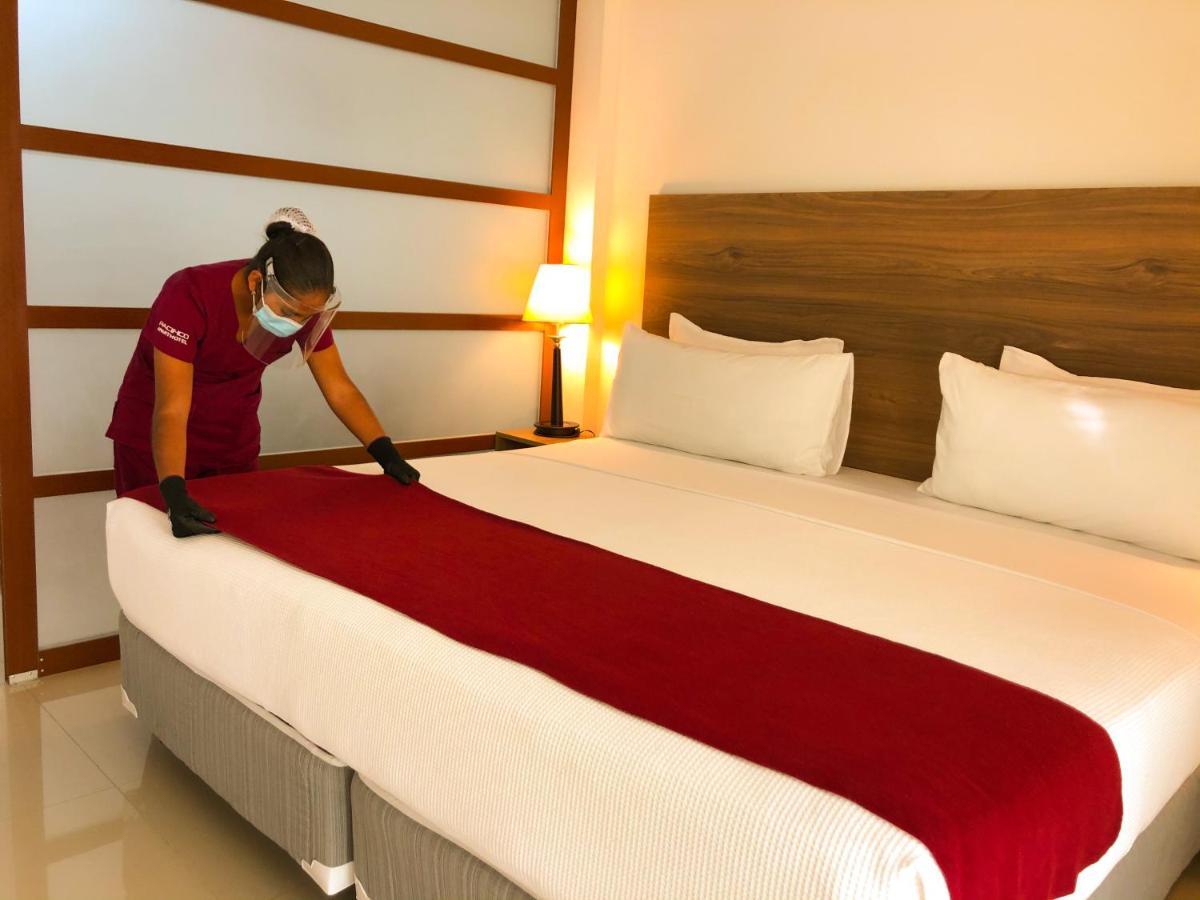 سانتا كروز دي لا سي Pacifico Apart Hotel المظهر الخارجي الصورة