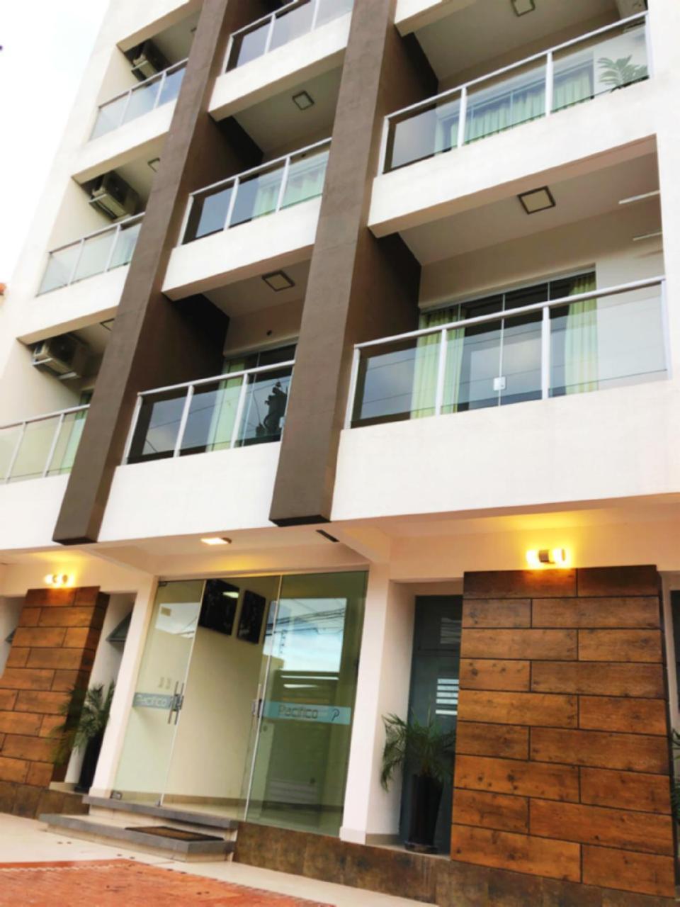 سانتا كروز دي لا سي Pacifico Apart Hotel المظهر الخارجي الصورة