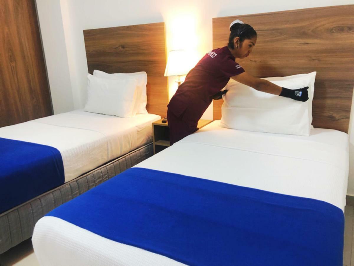 سانتا كروز دي لا سي Pacifico Apart Hotel المظهر الخارجي الصورة